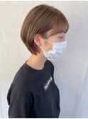 ショート　チョコレート×髪質改善 [髪質改善/縮毛矯正]Ｎ