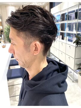 ステアケース 武蔵小杉店(stair:case) ツーブロック/大人メンズパーマ/ナチュラルパーマ/アップバング