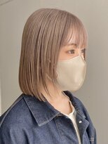 ソーコ 渋谷(SOCO) ボブショートボブミニボブ切りっぱなしボブ前下がりボブ前髪あり