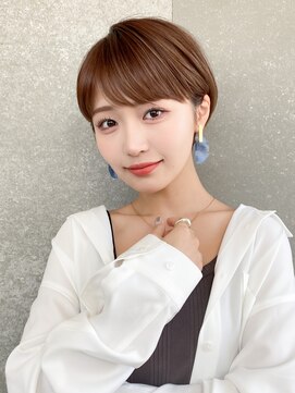 ロンド レグリーズ 立川(Lond leglise) ショート×顔周り×前髪×シルキーベージュ×グレージュカラー