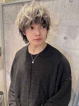 ナンバー エアロ 横浜(N° +aero) デザインカラー/ケアブリーチ/メンズカット/メンズパーマ