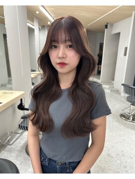 リリー(Lilley) 当日予約/天神/韓国風/韓国/髪質改善/チョコレート/前髪カット