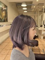 バサ 久米川店(BASSA)&nbsp;☆ミディアムウルフレイヤー☆/質感再整カラー