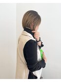 ・ミニボブ × ハイライトデザイン