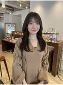 くびれ風ツヤロングヘア