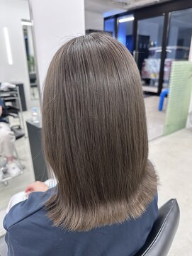 シンパ(sympa) オリーブグレージュ7Lv×外ハネボブ