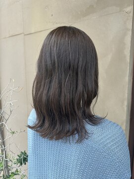 ココカラヘアー プラス(cococara‐hair plus) オリーブグレージュ/ミディアムボブ/透明感カラー/艶髪