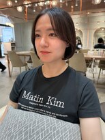 ロンド エスポワール 錦糸町(Lond espoir)&nbsp;【澤口】カールセミディシアカラーボブ姫カット