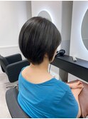 《GRANDLINE友田千栄》ナチュラルな丸みショートスタイル