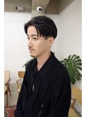 メンズ センターパート