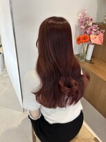 リル 茅ヶ崎(Liru:)&nbsp;【ami】カシスレッド☆ピンクヘアー/ピンクグレープフルーツ