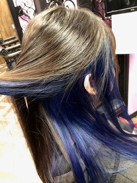 ルクナージュ 石岡店(Lecunarge) インナーカラー