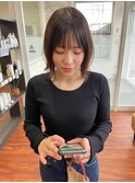 【keisuke】パツっとボブ