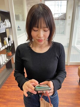 ラグシーセカンド(RAGCIE 2nd) 【keisuke】パツっとボブ