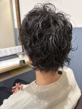 アース 鹿児島天文館店(HAIR&MAKE EARTH) ウルフ風ツイストスパイラルパーマ！