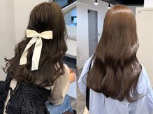 ペレ 栄(PELE)の雰囲気（ブリーチなしで叶うツヤ感溢れる上品カラー*[栄/レイヤーカット]）