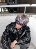 デザインカラーエンドカラーウルフマッシュウルフ