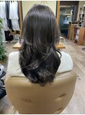 細毛軟毛さんのキレイめレイヤースタイル/髪質改善カラー