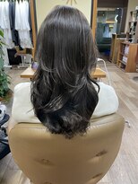 フェイス 天満橋(Faith) 細毛軟毛さんのキレイめレイヤースタイル/髪質改善カラー