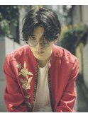 《セットを簡単に》パーマで大人の雰囲気に/韓国マッシュ