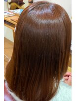 美容室 アイディー i-dee&nbsp;ピンクベージュカラー