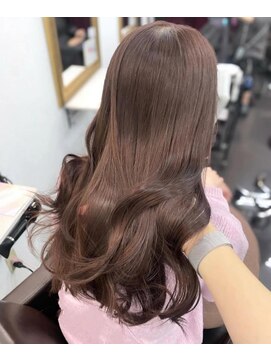 ミシェリー 新宿店(misherry) ショコラブラウン×オージュアトリートメント×髪質改善カラー