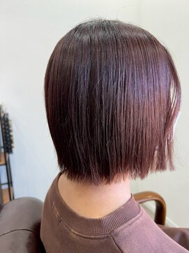 ミミックヘアー(MiMic hair) ミニボブ、ピンクカラー【桐生市/みどり市】
