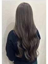 トウカ 南行徳店(TOUKA)&nbsp;レイヤーロング/くすみベージュ/ショコラブラウン[南行徳/浦安]