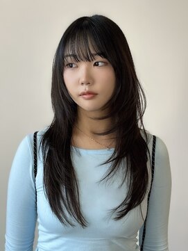 フラッシュパック(FLASH PACK) 韓国ヘアレイヤーカット顔まわりカット