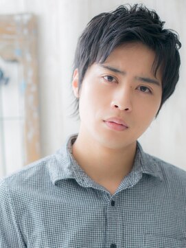 モッズヘア メン 仙台愛子駅前店(mod's hair men) 30代40代ビジネス爽やか黒髪ベリーショートa仙台愛子