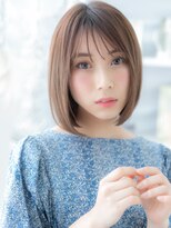 モッズヘア 上尾西口店(mod's hair)&nbsp;美髪グレーベージュアッシュ前下がりボブディA2上尾20代30代40代