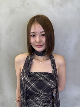 ロンドルーチェ 心斎橋(Lond luce) 大人ガーリー×似合わせカット【髪質改善／縮毛矯正】