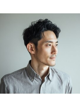 大人ツーブロックショート☆