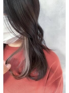 ヘアーラニッシュ 船橋店(hair Lanish) バニラベージュ20代30代40代/イヤリングカラー／インナーカラー