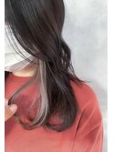 バニラベージュ20代30代40代/イヤリングカラー/インナーカラー