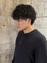 ニアウ 太田店(Niau) MEN’S HAIR/波巻きツイストスパイラル/リバースセンターパート