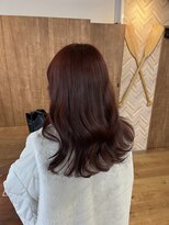 バイエイト 野並店(By Eight) ブリーチ無しレッド