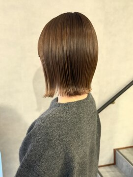 ヴィサージュメゾン(VISAGE maison) 大人のツヤ感くびれミニボブ