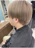 ブリーチ1．２回ベージュカラー