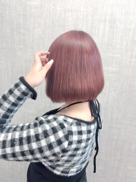 ラニシス ヘアー(Lanisis Hair) モーブピンクボブ★