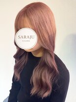 サラジュ 仁川店(SARAJU) 【ブリーチ特化】今田担当 ブリーチありデザイン×ルーツカラー