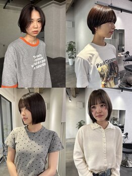 オフ エルア(ofF ’elua)の写真/【圧倒的美シルエット×トレンド感】360°どこから見ても可愛く! あなたの個性を活かすショートヘアを♪