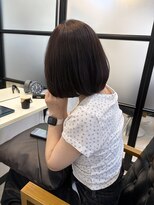 ファイブ ノーヴル カラット(5 Noble ct.)&nbsp;町田/髪質改善/ミニボブ/レイヤーカット/グレージュ