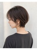【HEY 松本】大人ショート×暗め透明感ベージュ