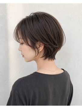 ヘイ 松本店(HEY) 【HEY 松本】大人ショート×暗め透明感ベージュ