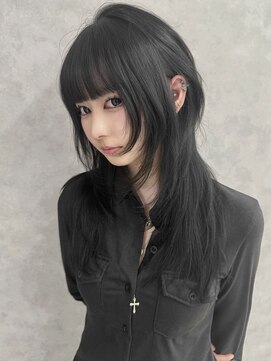 アイヴァン(AIVAN) ハッシュレイヤー・シャギーカット・ロングレイヤー ll