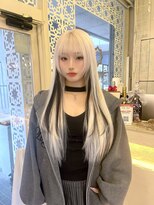 エンリエド(ENLIED)&nbsp;エクステ ホワイトカラー×デザインカラー