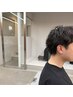 カット（眉毛カット込み）＋パーマ（内部補修トリートメント込み）