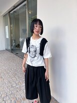 チクロヘアー(Ticro hair)&nbsp;@g_kt5 bob style
