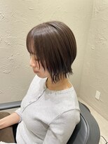 サボン バイ トッカ(savon by tocca)&nbsp;くびれボブ×フェイスレイヤー◎カーキーベージュ